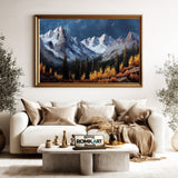 Sneffels Wilderness at Night Forest Landscape Oil Painting - image 5