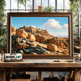 Southwestern Desert Oil Painting - image 2