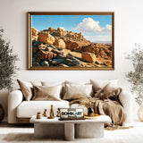 Southwestern Desert Oil Painting - image 5