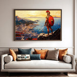 Spartan Warrior and His Empire Historical Oil Painting - image 4