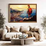 Spartan Warrior and His Empire Historical Oil Painting - image 5