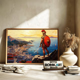 Spartan Warrior and His Empire Historical Oil Painting - image 6