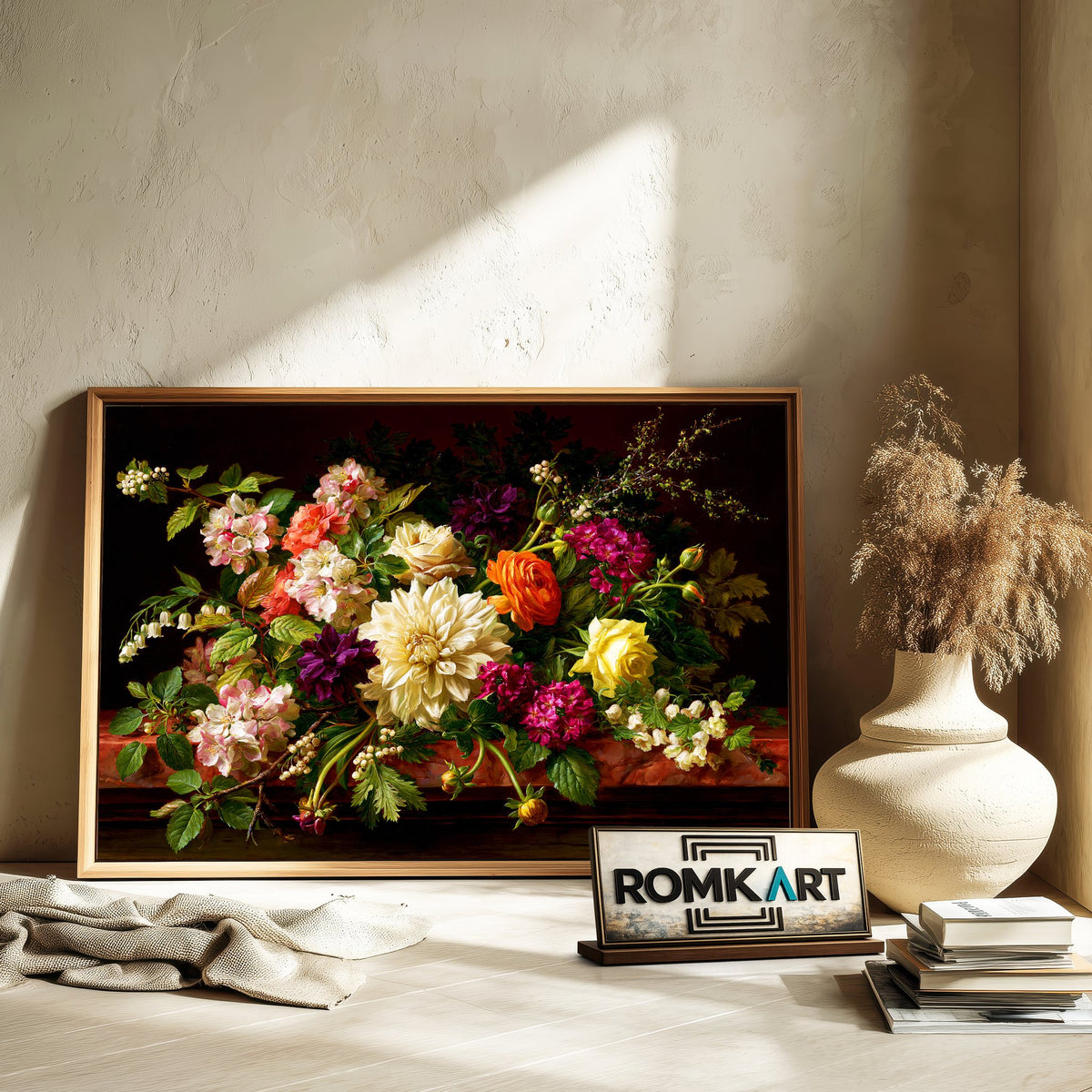 Spring Flower Still Life Oil Painting - image 6