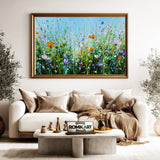 Spring Wildflower Floral Oil Painting - image 5