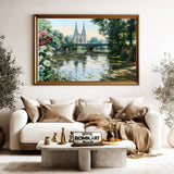St. Paul's Church, Strasbourg Architectural Oil Painting - image 5