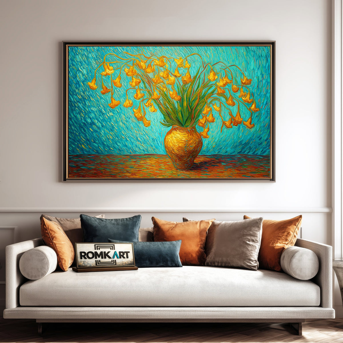 Still Life Flower Oil Painting - image 4