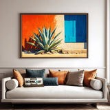 Striking Agave Americana Oil Painting - image 4