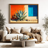 Striking Agave Americana Oil Painting - image 5