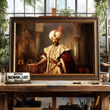Suleiman the Magnificent Historical Oil Painting - image 2