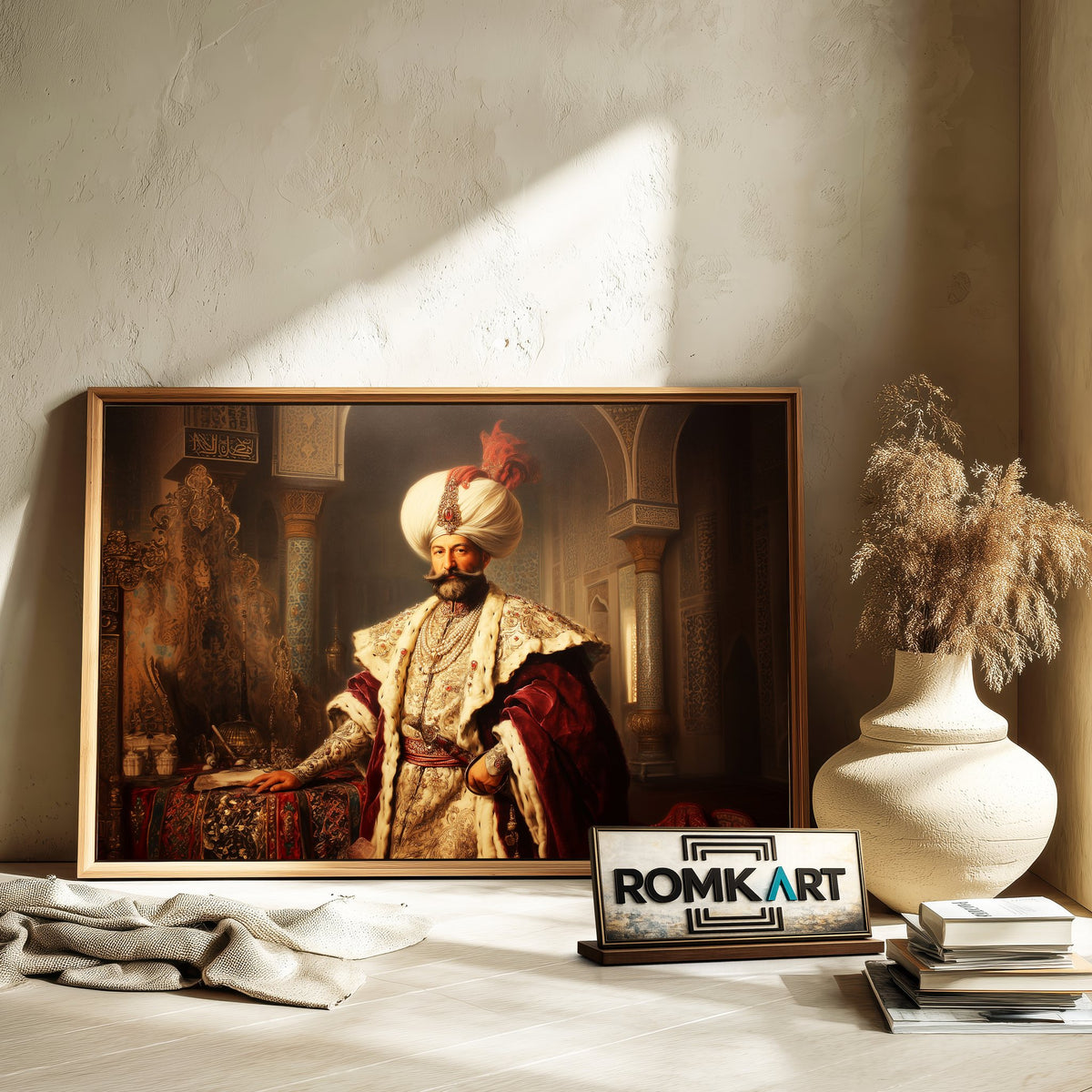 Suleiman the Magnificent Historical Oil Painting - image 6