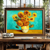 Sunflowers Oil Painting - image 2