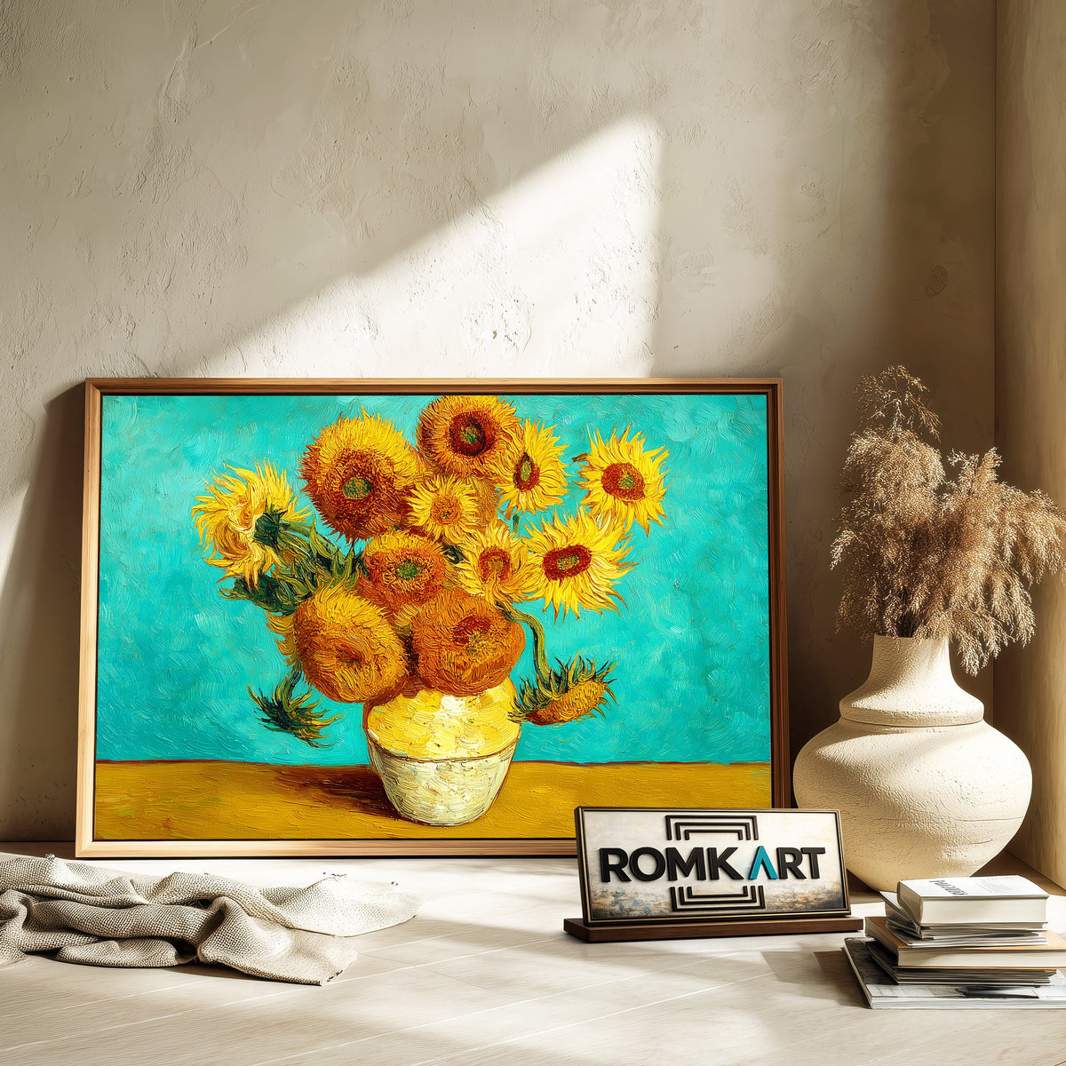 Sunflowers Oil Painting - image 6