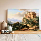 Temple of Vesta Architectural Oil Painting - image 3