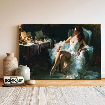 The Ballerina Oil Painting - image 3