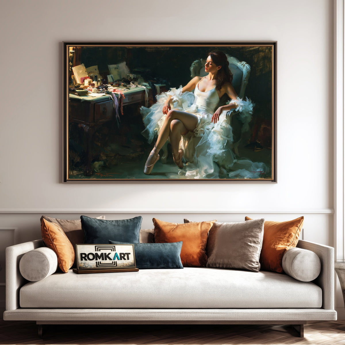 The Ballerina Oil Painting - image 4