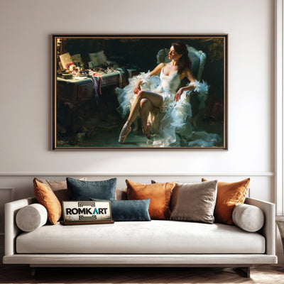 The Ballerina Oil Painting - image 4
