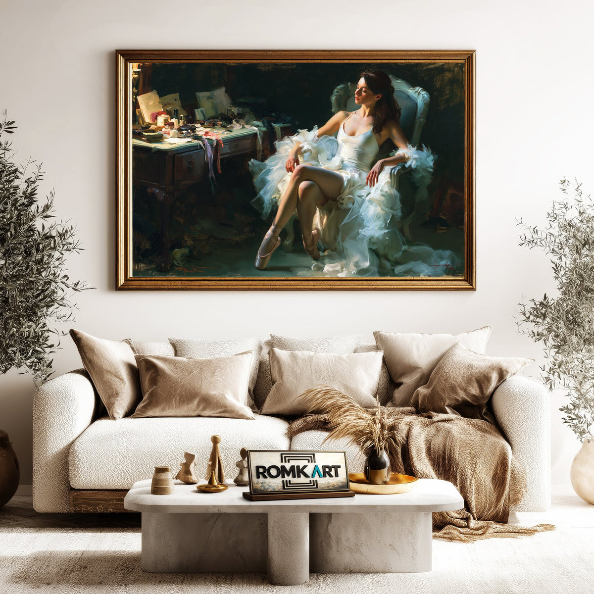 The Ballerina Oil Painting - image 5