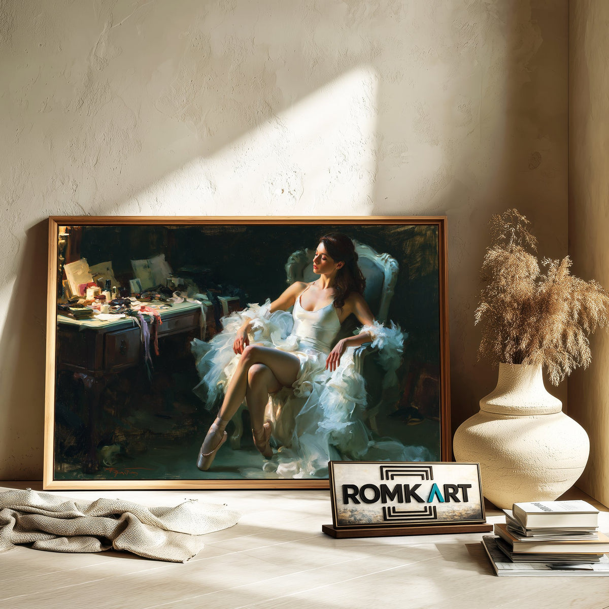 The Ballerina Oil Painting - image 6