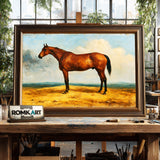 The Bay Horse Oil Painting - image 2