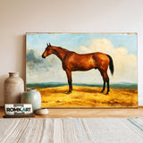 The Bay Horse Oil Painting - image 3