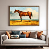 The Bay Horse Oil Painting - image 4