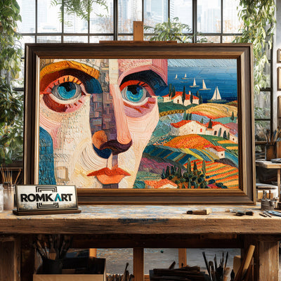 The Face Oil Painting - image 2