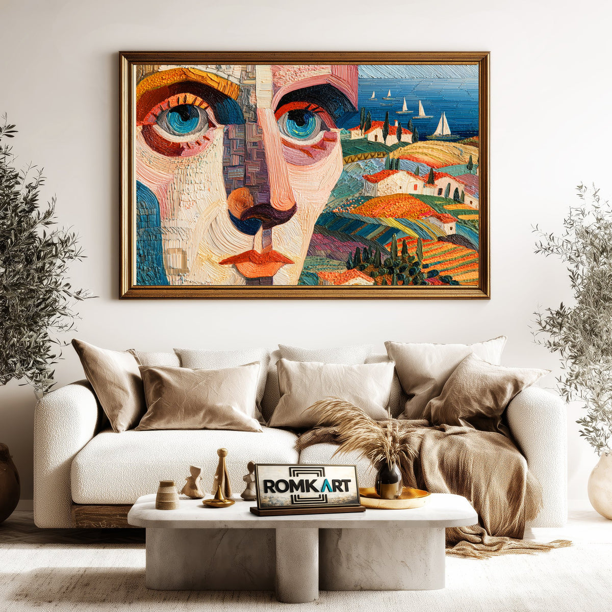 The Face Oil Painting - image 5
