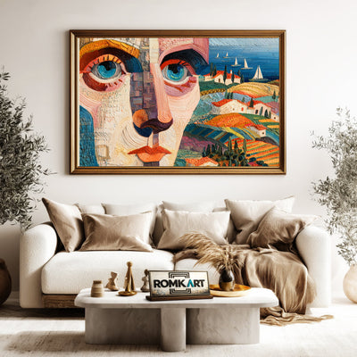 The Face Oil Painting - image 5