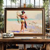 The Fisher Girl Oil Painting - image 2