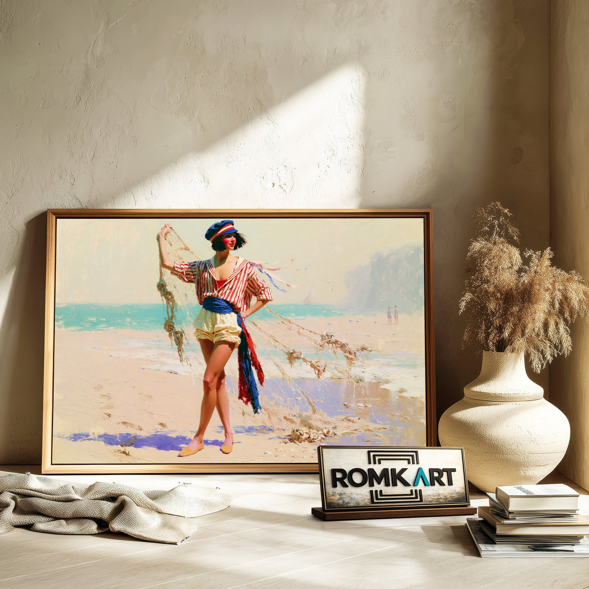 The Fisher Girl Oil Painting - image 6