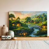 The Hobbiton Fantasy Oil Painting - image 3