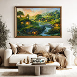 The Hobbiton Fantasy Oil Painting - image 5