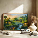The Hobbiton Fantasy Oil Painting - image 6