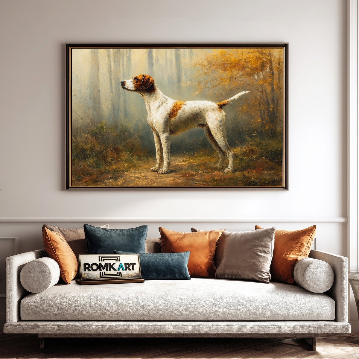 The Hunting Dog Oil Painting - image 4