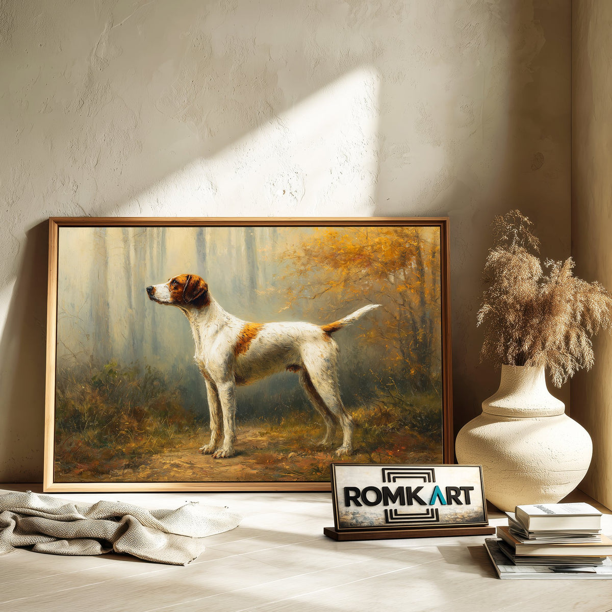 The Hunting Dog Oil Painting - image 6