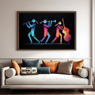 The Music Band Oil Painting - image 4