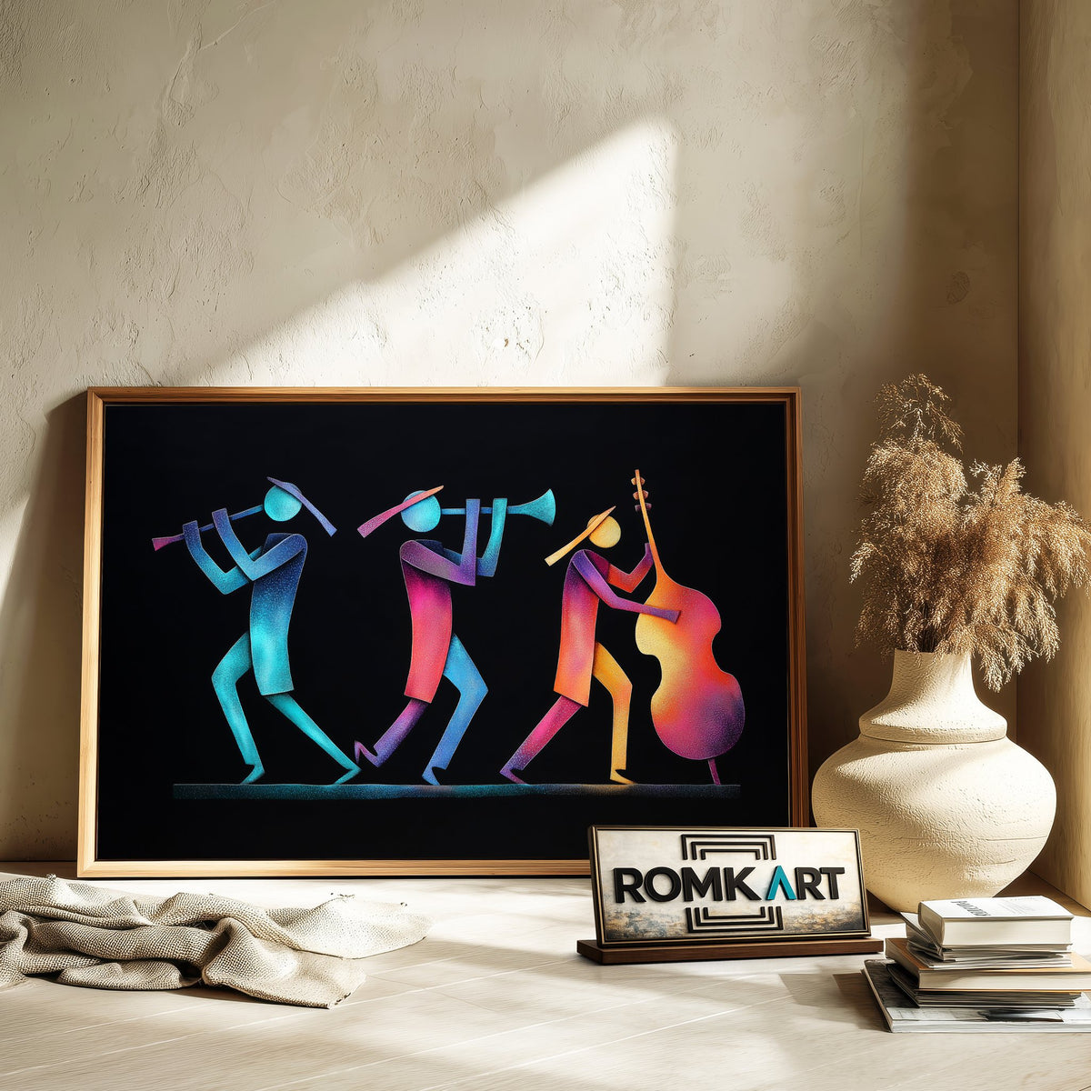 The Music Band Oil Painting - image 6