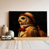 The Owl Traveller Oil Painting - image 3