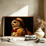 The Owl Traveller Oil Painting - image 6