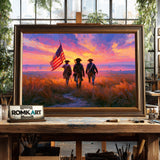 The Patriots Historical Oil Painting - image 2