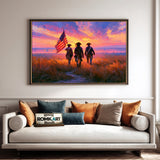 The Patriots Historical Oil Painting - image 4