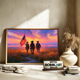The Patriots Historical Oil Painting - image 6