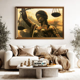 Themis, Goddess of Justice Fantasy Oil Painting - image 5