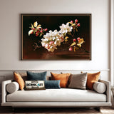 Twisting Apple Branch Oil Painting - image 4