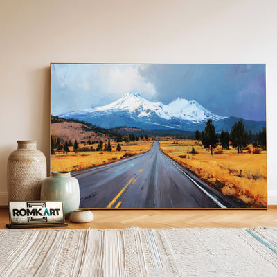U.S. Route 97 Landscape Oil Painting - image 3