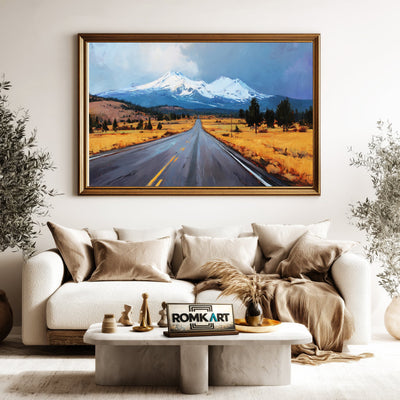 U.S. Route 97 Landscape Oil Painting - image 5
