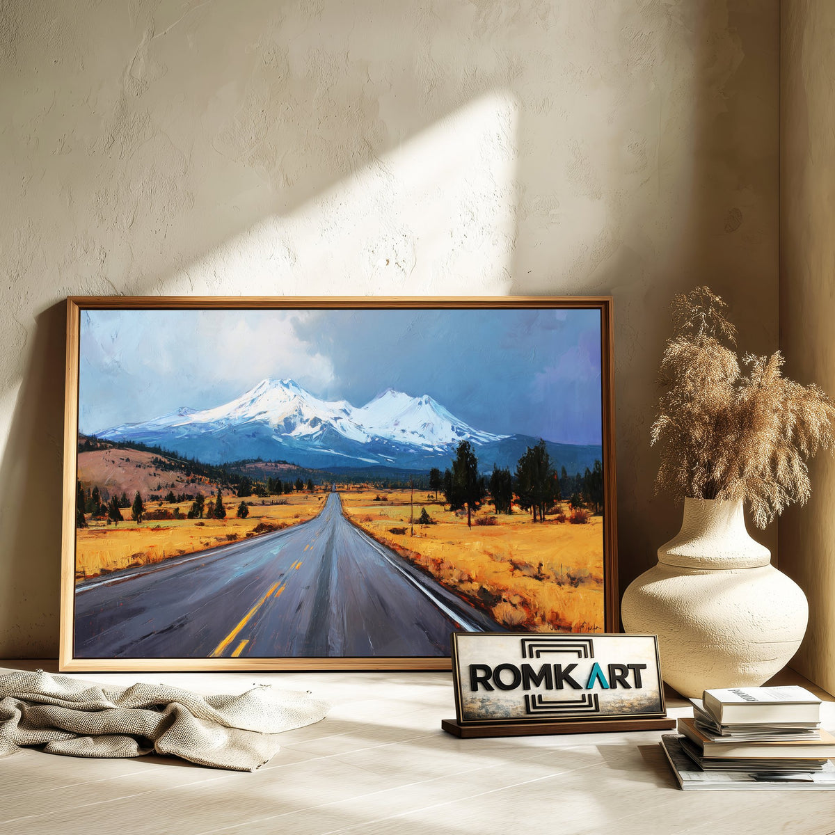 U.S. Route 97 Landscape Oil Painting - image 6