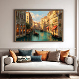 Venetian Canal Oil Painting - image 4