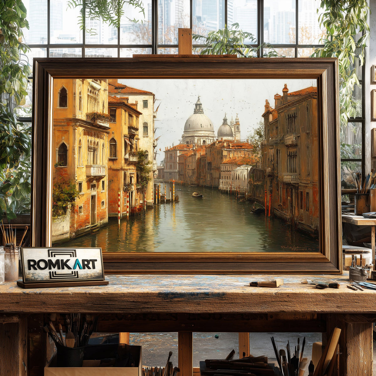 Venetian Old Oil Painting - image 2