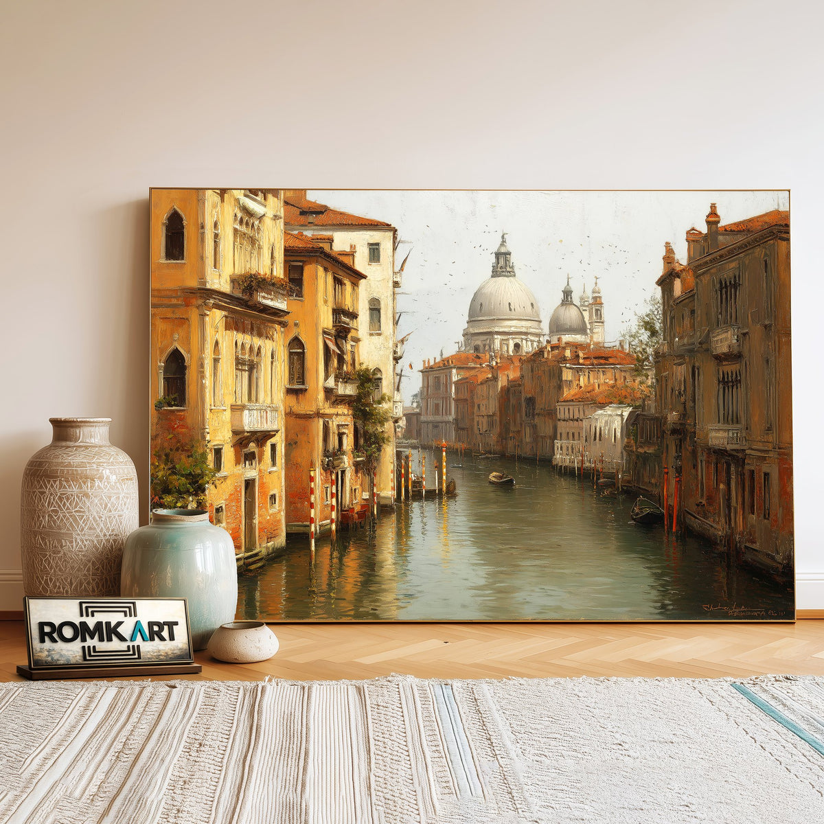 Venetian Old Oil Painting - image 3